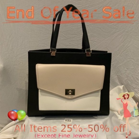 kate spade Handbags - EUC-Kate Spade black satchel with front pocket